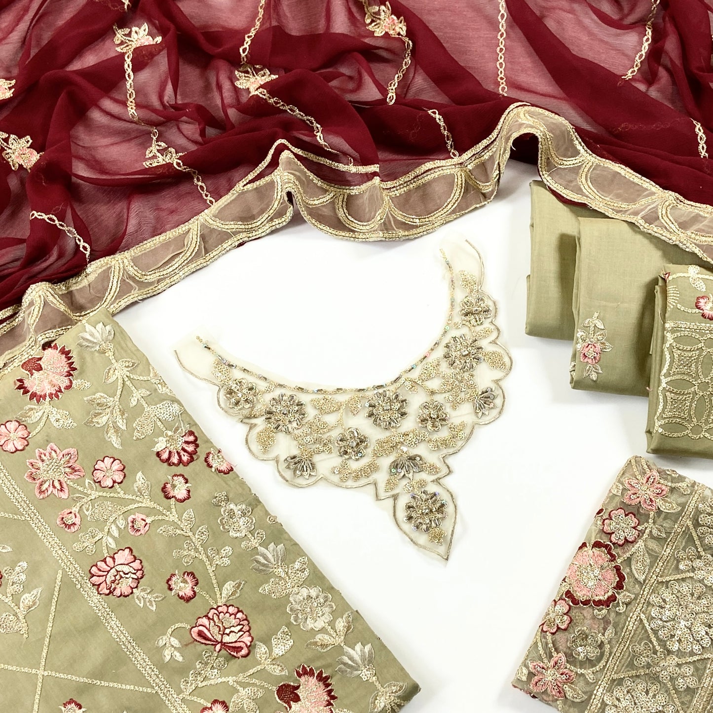 Zarmeen & Emaan Premium Emb Lawn 3PC