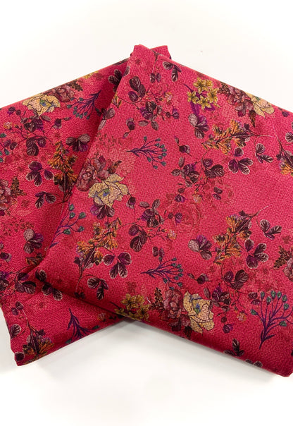 Anaya Noor Printed Dhanak Marina 2PC