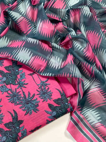 Motifz Zohra Digital Printed Lawn 3PC