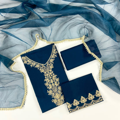 Batik Luxury Embroidered Lawn 3PC