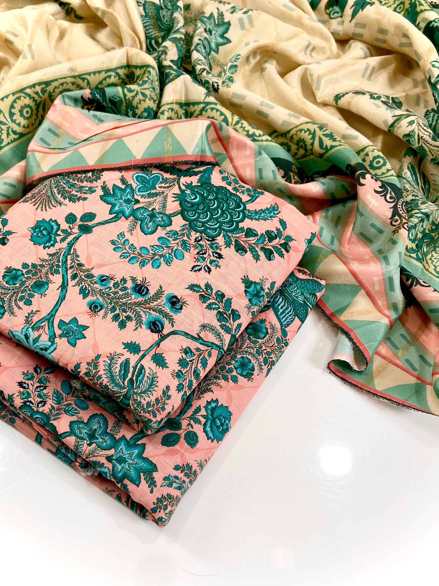 Elegance By Anaya Noor Printed Khaddar 3PC