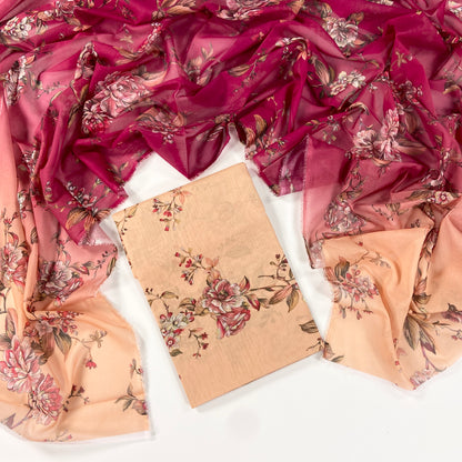 Nureh Ballerina Printed Lawn 3PC