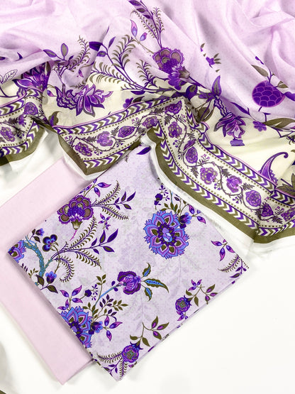 Rijja By Murashe Digital Printed Lawn 3PC