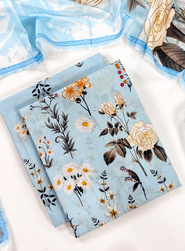 Reemse Digital Printed Banadora Lawn 3PC