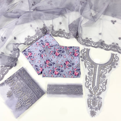 Charizma Luxury Silk With Patches