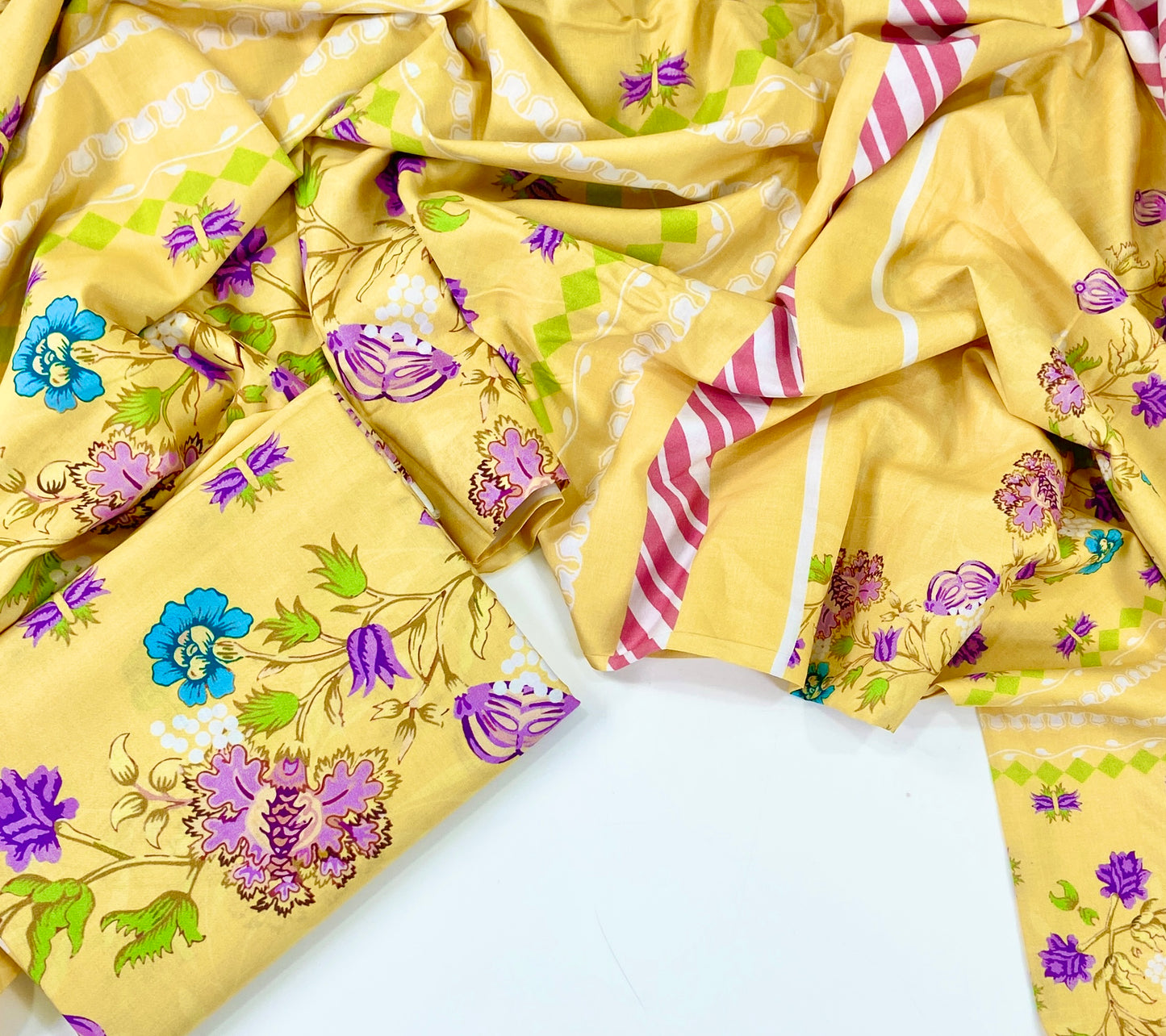Anaya Noor Co-Ard Set Shirt & Trouser 2PC