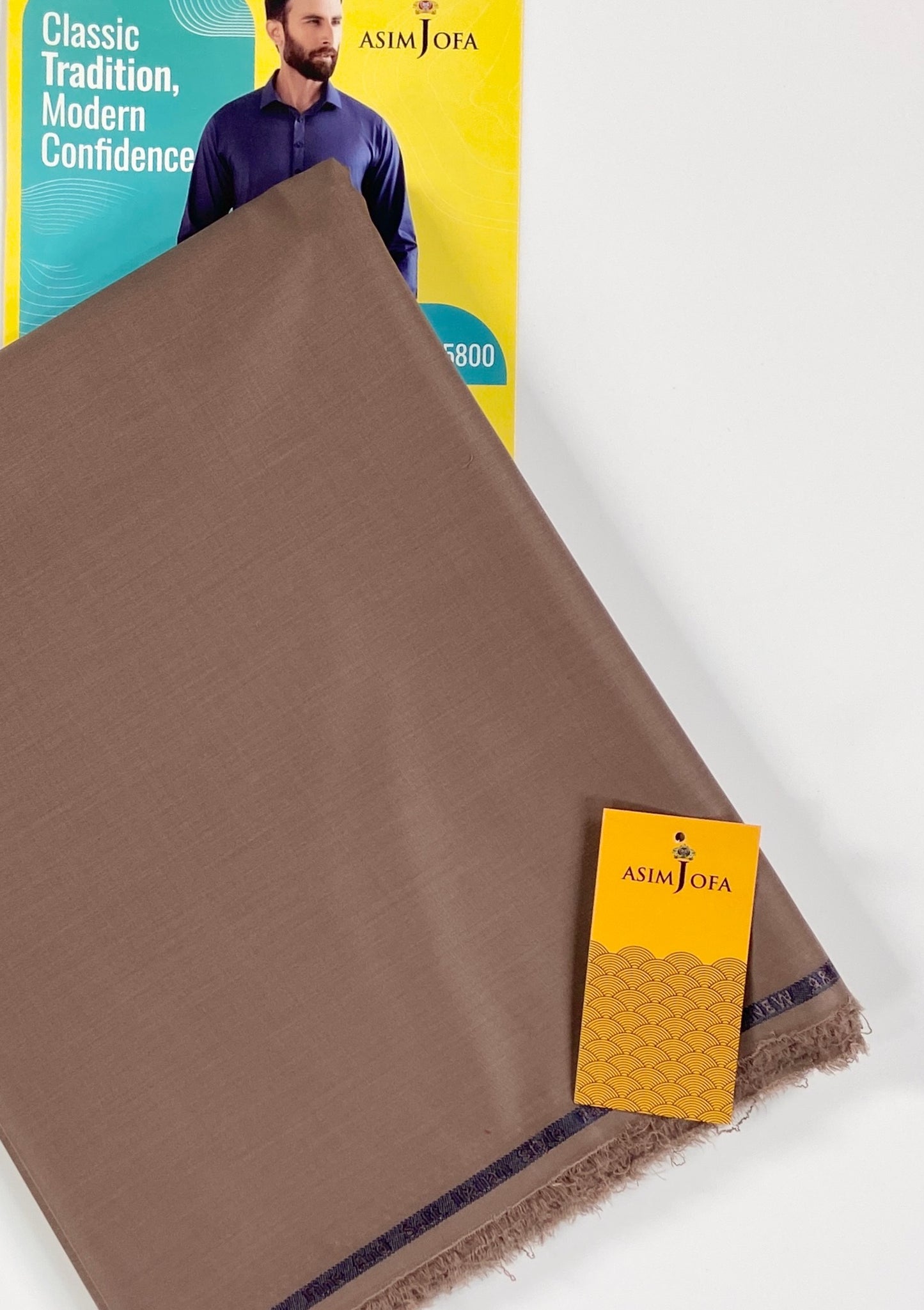 Asim Jofa Wash & Wear – Men’s Unstitched Suit