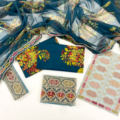 Sabyasachi Luxury Emb Lawn 3PC
