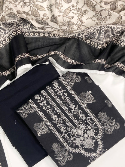 Mashaim Digital Printed Lawn 3PC