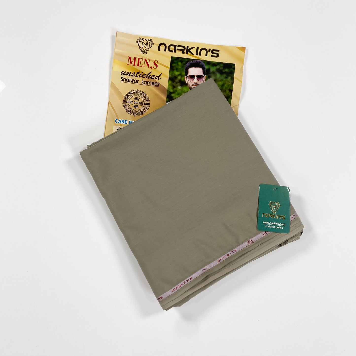 Narkins Men’s Summer Wash&Wear Suit – Unstitched