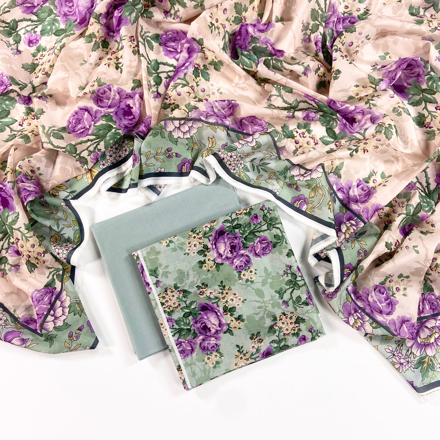 Mashaim Digital Printed Lawn 3PC
