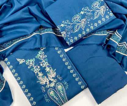 Asim Jofa Luxury Emb Dhanak 3PC