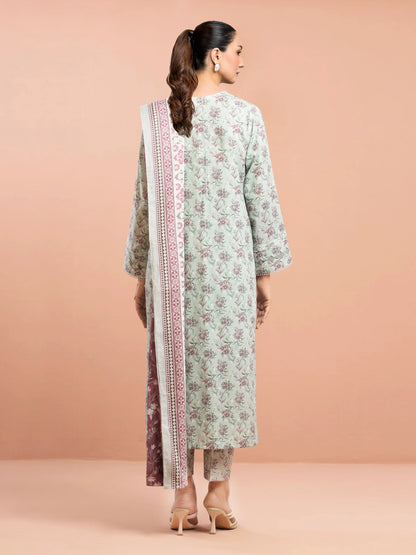 Edenrobe Digital Printed Lawn 3PC