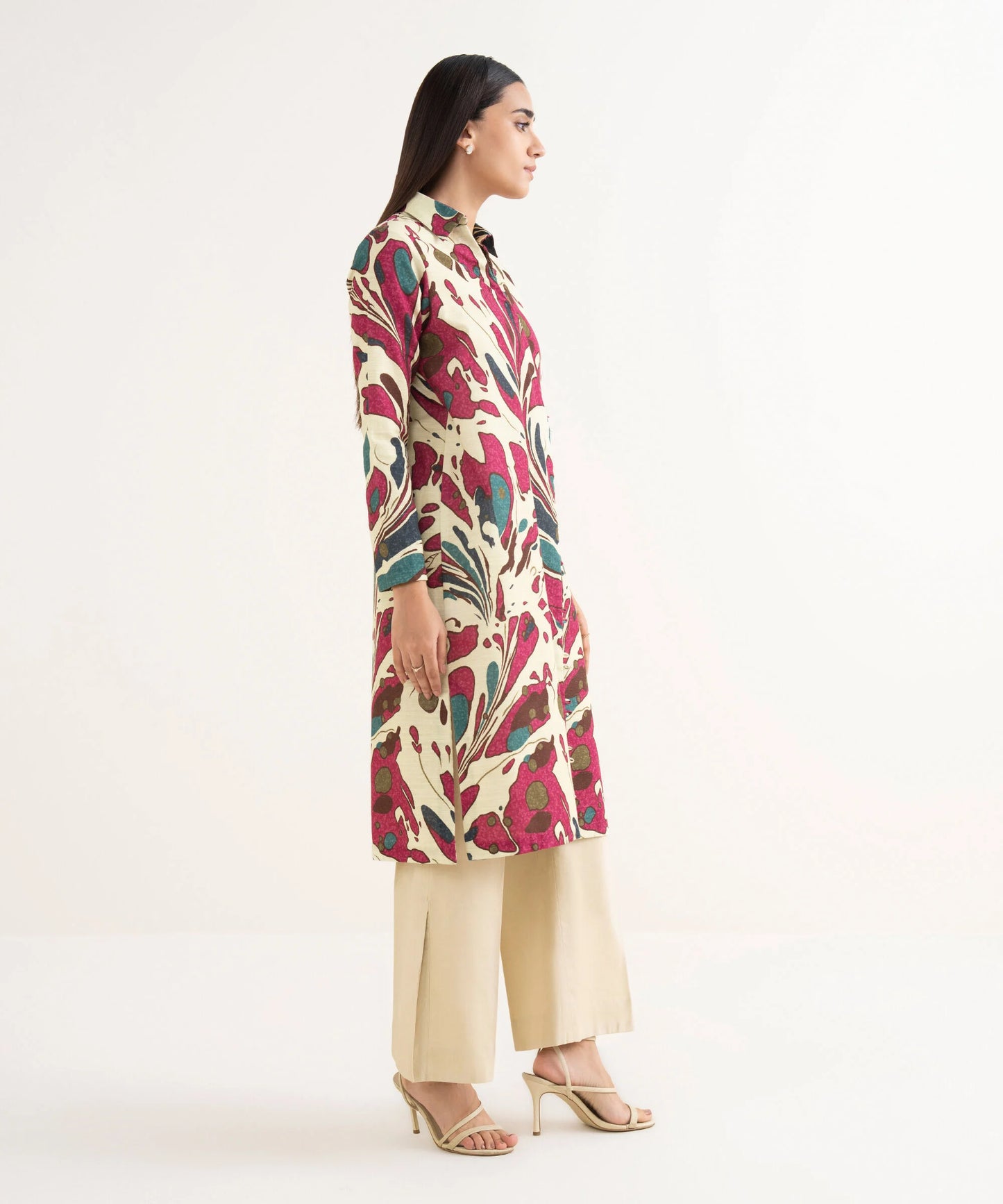 Sapphire Daily Printed Lawn 3PC