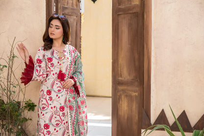 Abrish digital Printed Lawn 3-PC