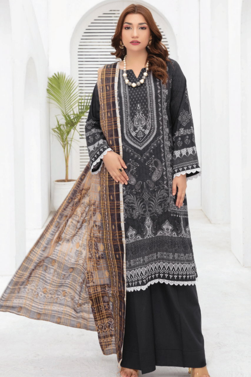 Zayna By Belleza 3-Piece Digital Printed Lawn Summer Collection 2024