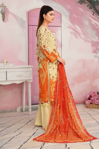 Fabiha By Feroza Digital Printed Lawn 3PC