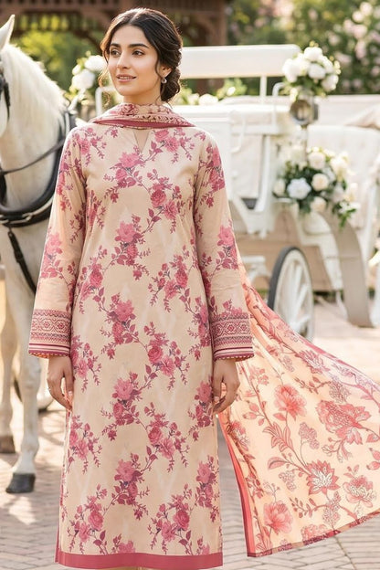 Mashaim Digital Printed Lawn 3PC