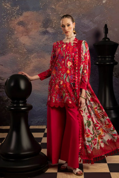 Dill Buro By Paltar Premium Printed Lawn-3PC