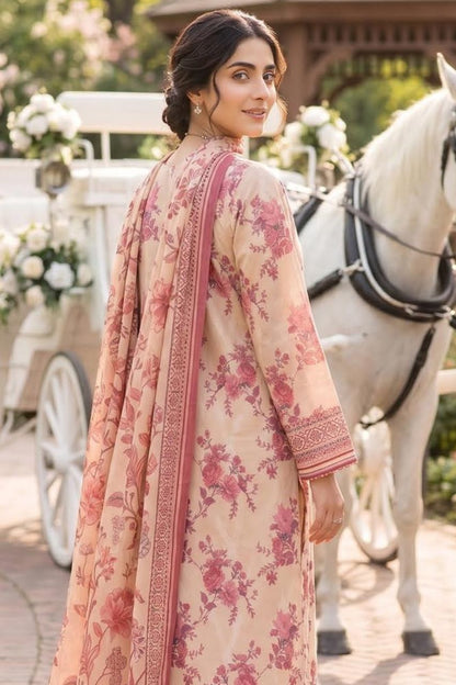 Mashaim Digital Printed Lawn 3PC