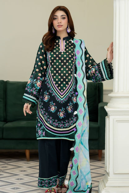 Tabasum By Paltar Premium Printed Lawn 3PC