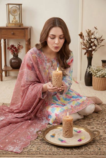 Marvel By Anaya Noor Digital Printed Lawn 3PC