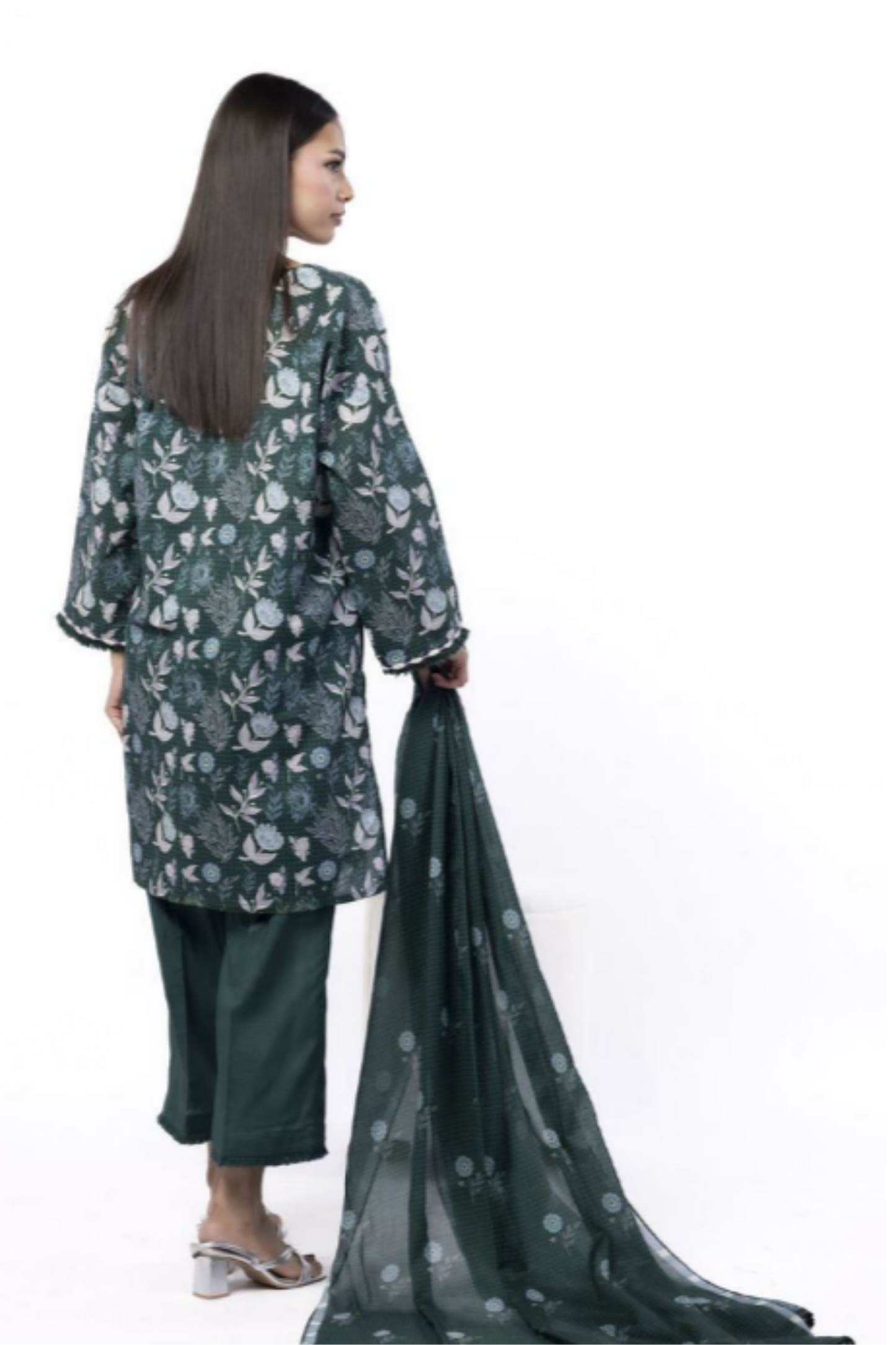 Khaadi Digital Printed Lawn 3PC