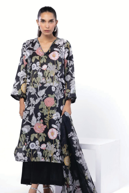 Khaadi Digital Printed Lawn 3PC