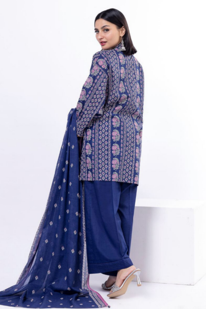 Khaadi Digital Printed Lawn 3PC
