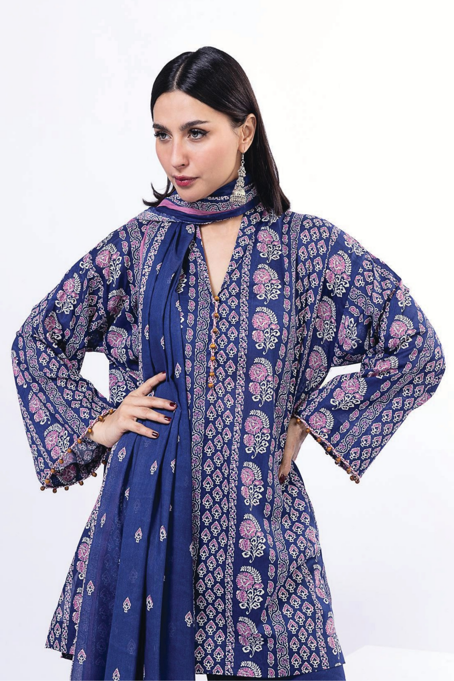 Khaadi Digital Printed Lawn 3PC