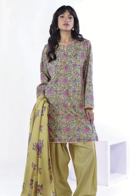 Khaadi Digital Printed Lawn 3PC