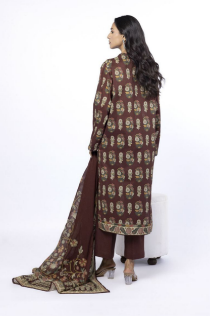 Khaadi Digital Printed Lawn 3PC