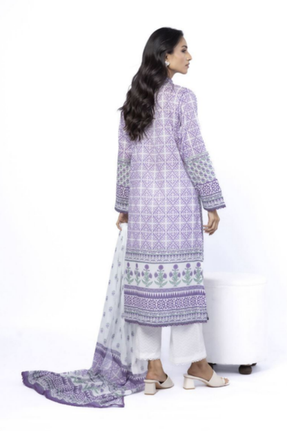Khaadi Digital Printed Lawn 3PC