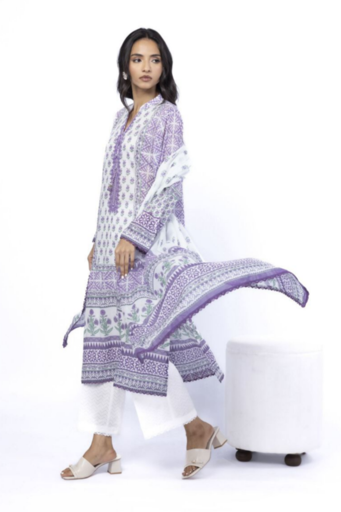 Khaadi Digital Printed Lawn 3PC