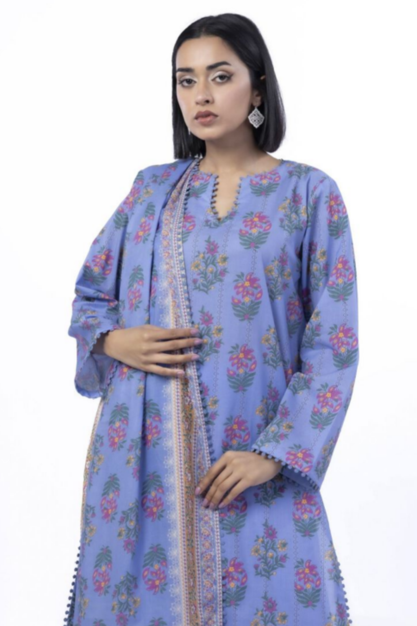 Khaadi Digital Printed Lawn 3PC