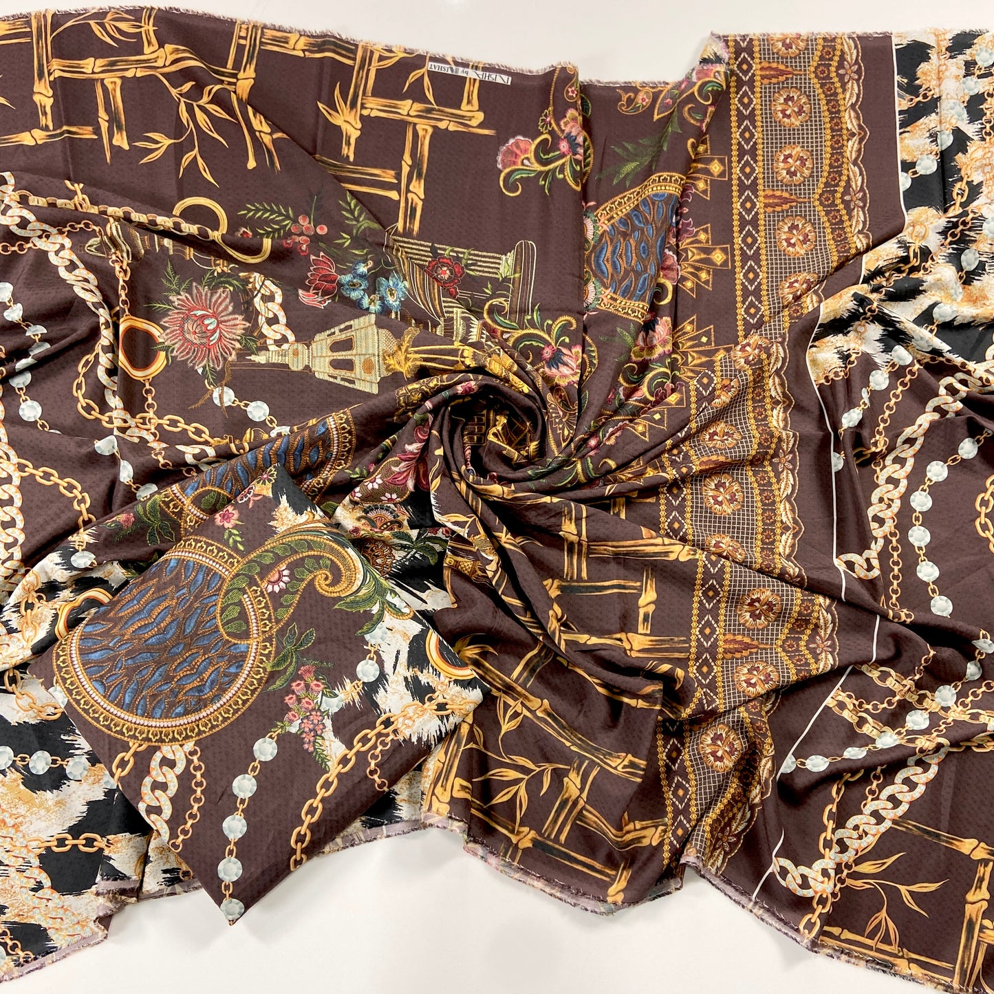 Nishat Digital Printed Linen Shirt-1PC