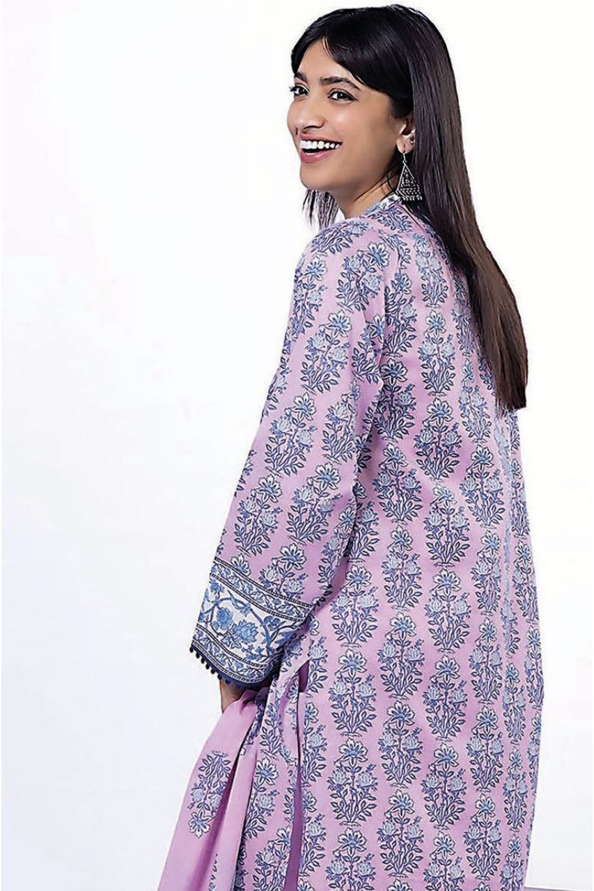 Khaadi Digital Printed Lawn 3PC