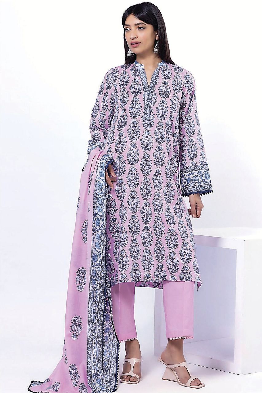 Khaadi Digital Printed Lawn 3PC