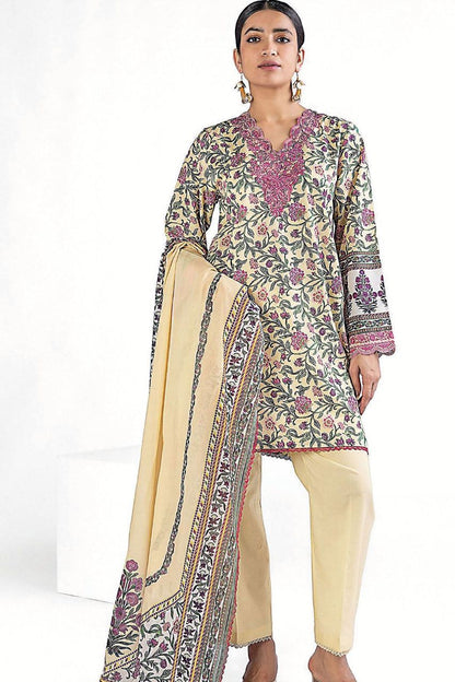 Khaadi Digital Printed Lawn 3PC