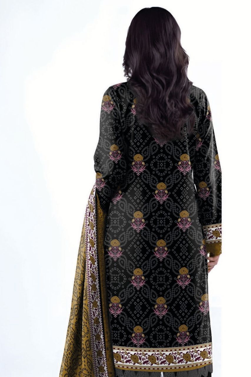 Khaadi Digital Printed Lawn 3PC