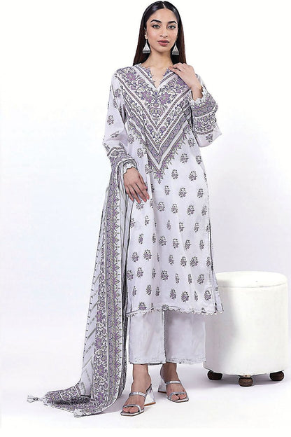 Khaadi Digital Printed Lawn 3PC