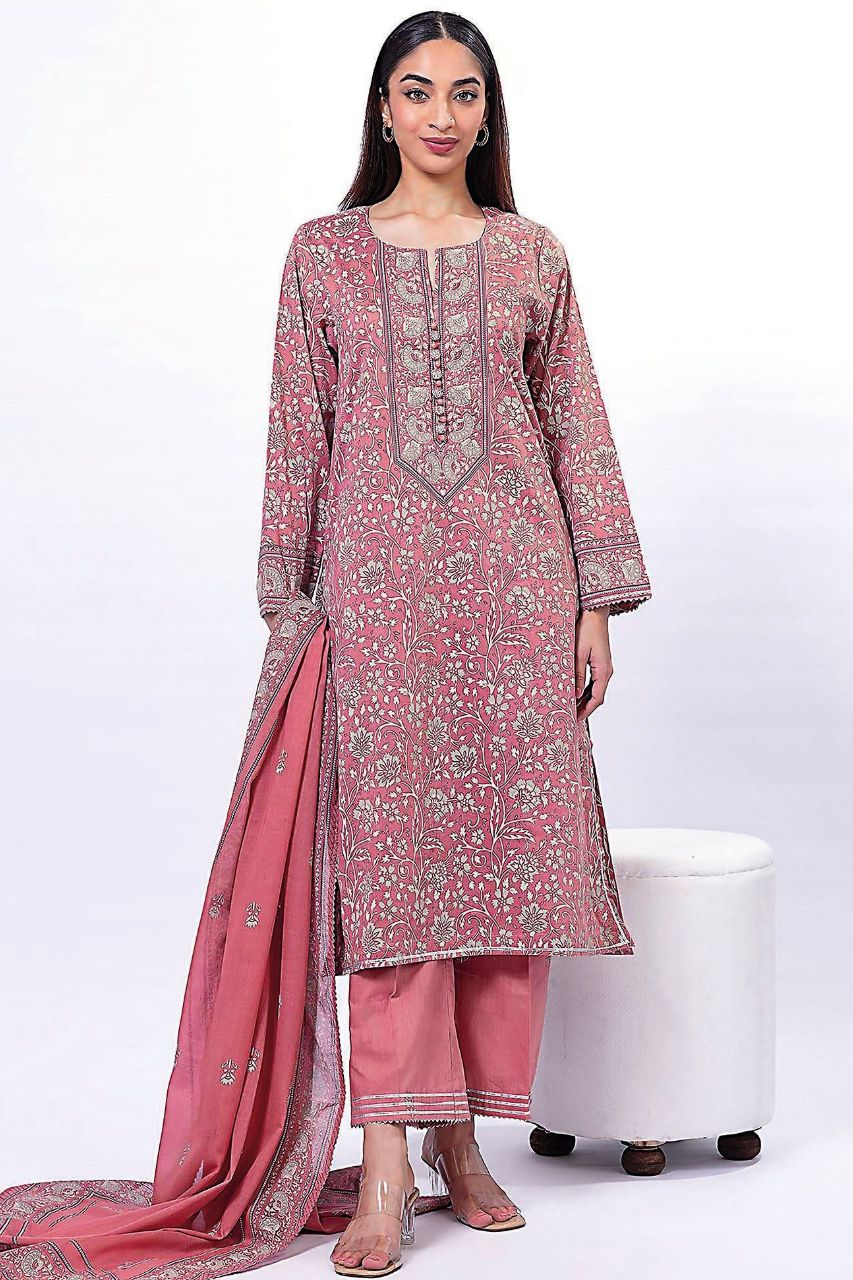 Khaadi Digital Printed Lawn 3PC