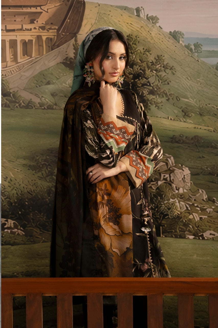 Sehar-e-Linen By Paltar Premium Printed Linen 3PC