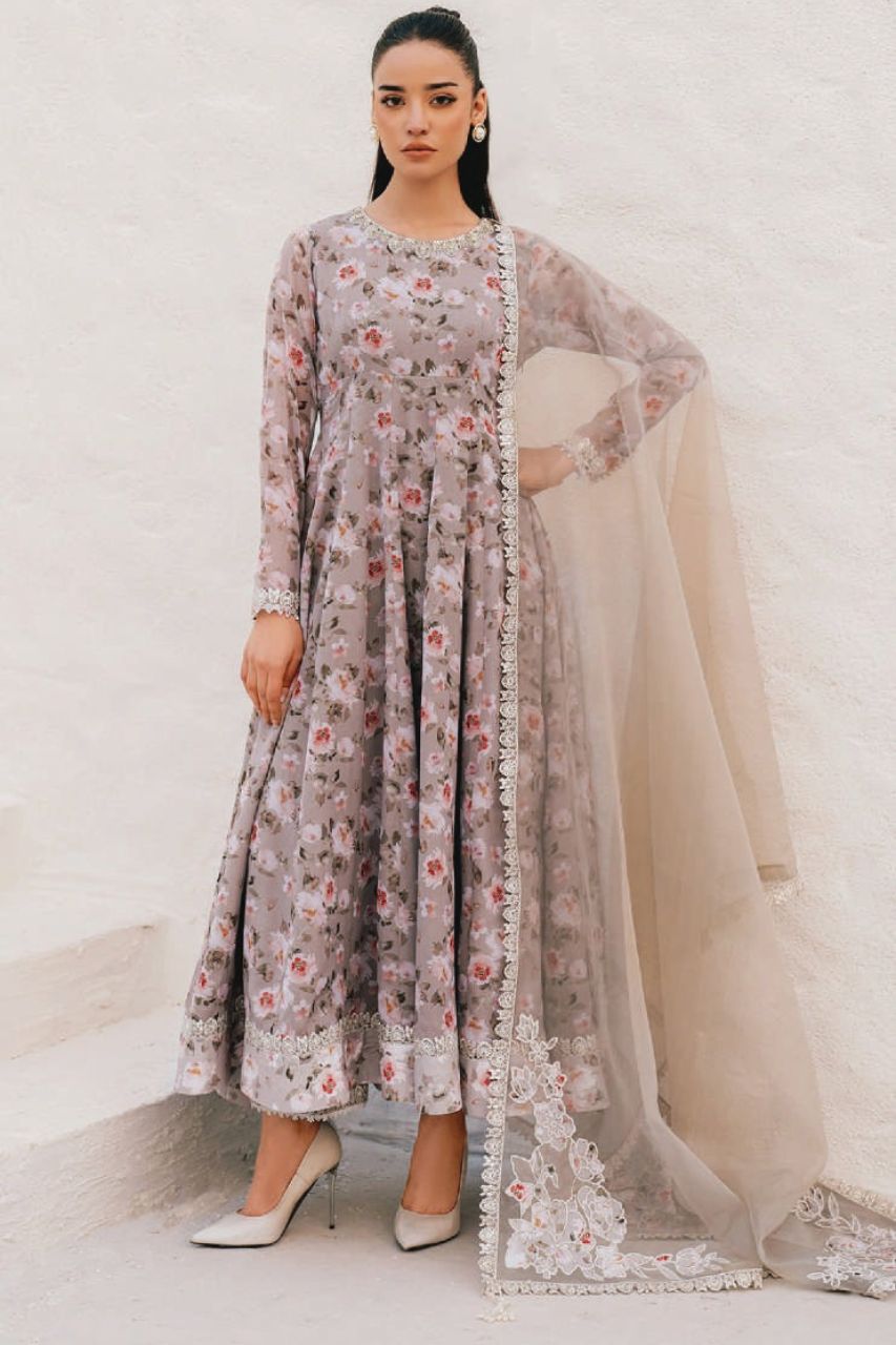 Baroque Digital Printed Lawn 3PC