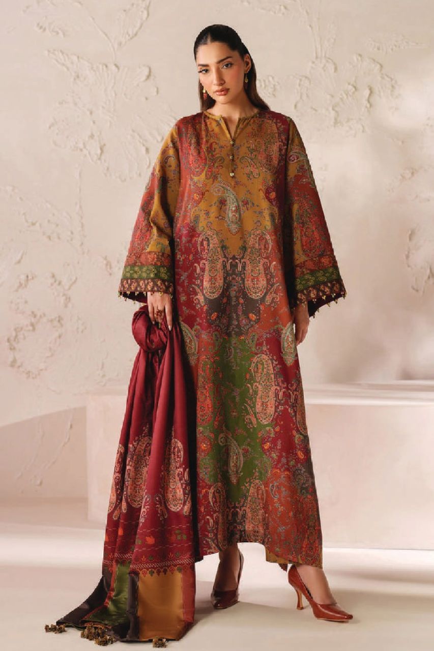 Baroque Digital Printed Lawn 3PC