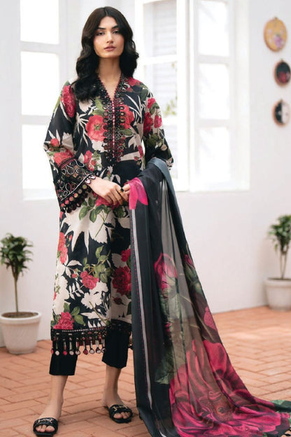 Baroque Digital Printed Lawn 3PC
