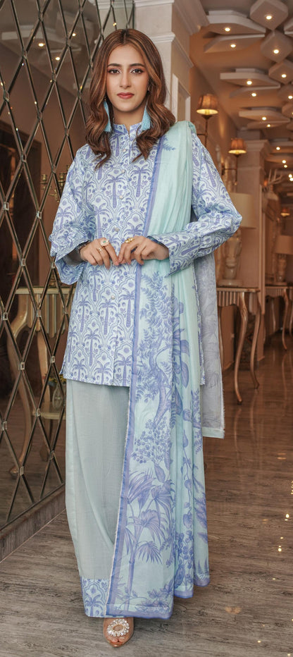 Lala Digital Printed Lawn 3PC