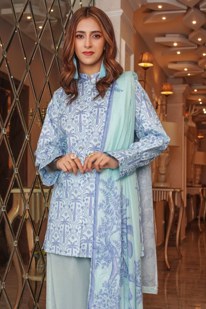 Lala Digital Printed Lawn 3PC