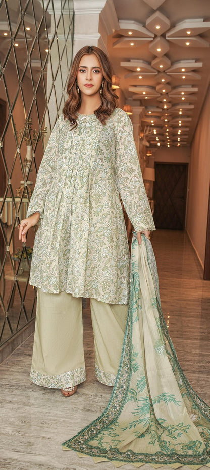 Lala Digital Printed Lawn 3PC