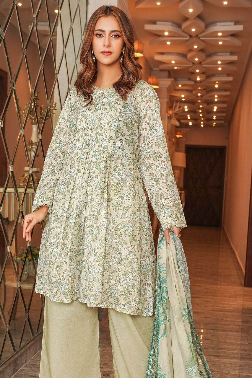 Lala Digital Printed Lawn 3PC